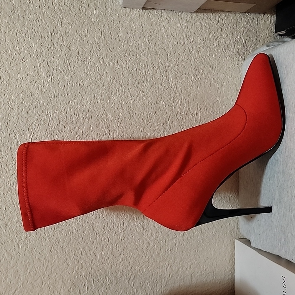Call It Spring Red Boot Sz 9 Nwot - image 3